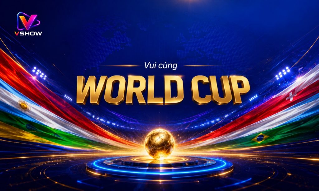 Chính thức ra mắt gameshow “Thử Tài World Cup” trên App Vshow